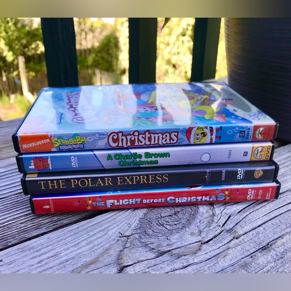 2/$10 Childrens Holiday DVD POLAR EXPRESS CHARLIE BROWN CHRISTMAS Movies Cases